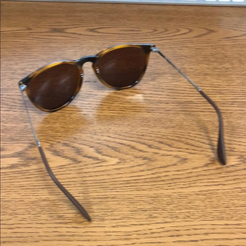 Ray-Ban Erika RB4171 Brown Sunglasses (RX unknown) - Picture 6 of 8